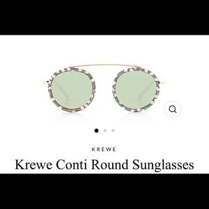 Krewe conti mirrored sunglasses